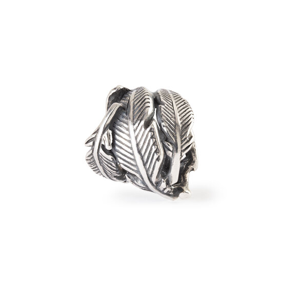 Trollbeads TROLLBEADS TAGBE-20311 Zilveren bedel: Veer van wording