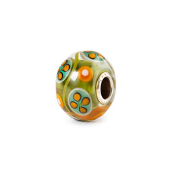 TROLLBEADS TGLBE-30214 Glasbedel: Weideklaver