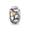 Trollbeads TROLLBEADS TGLBE-30217 Glasbedel: Draaiende bladeren