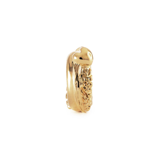 Trollbeads TROLLBEADS TGPBE-50003 Vergulde stopper: Hart van de oogst