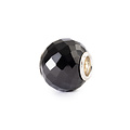 Trollbeads TROLLBEADS TSTBE-00054 Bedel edelsteen: Gefacetteerde zwarte onyx, rond