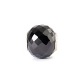 Trollbeads TROLLBEADS TSTBE-00054 Bedel edelsteen: Gefacetteerde zwarte onyx, rond