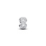 Pandora PANDORA 794523C00 Textured infinity sterling silver mini charm