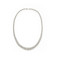 Buddha to Buddha BUDDHA TO BUDDHA 403 Necklace Chain Gradient Silver, 46 cm