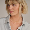 Blush BLUSH 3198YGO 14krt geelgouden collier, plat ankerschakeltje, 44 cm