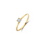 Blush BLUSH LG1079Y 14krt geelgouden LAB grown diamantring, diamant 0.20ct TW/VS