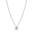 Pandora PANDORA 395082C01-45 Star sterling silver pendant necklace with zirconia, 45 cm