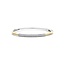 Ti Sento Milano TI SENTO MILANO 23103ZY Zilver gerhodineerde bangle, met verguld, 1 baans met zirkonia's