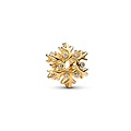 Pandora PANDORA SHINE 764249C01 Snowflake 14k gold-plated charm with zirconia