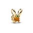 Pandora PANDORA MARVEL 765021C01 Loki helmet 14k gold-plated charm with green enamel