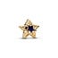 Pandora PANDORA SHINE 765034C01 Openwork star 14k gold-plated charm with blue enamel