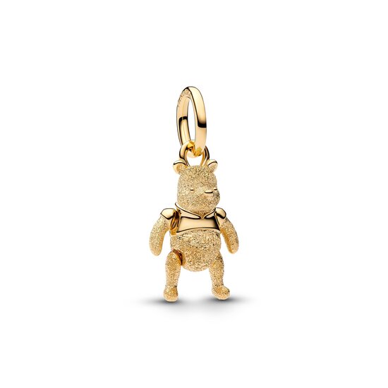 Pandora PANDORA DISNEY 765094C00 Winnie the Pooh 14k gold-plated dangle