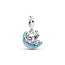 Pandora PANDORA DISNEY 795022C01 Stitch and moon sterling silver dangle with glow in the dark enamel
