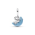 Pandora PANDORA DISNEY 795022C01 Stitch and moon sterling silver dangle with glow in the dark enamel