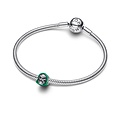 Pandora PANDORA MARVEL 795023C01 Dr. Doom sterling silver charm with green and black enamel