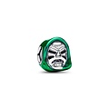Pandora PANDORA MARVEL 795023C01 Dr. Doom sterling silver charm with green and black enamel