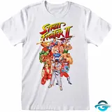 Street Fighter Street Fighter 2 - Group Shot White - T-Shirt