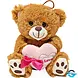 Landahl Landahl - Bär mit Herz "Love" - Braun / Pink - 15 cm - Plüschtier Landahl Landahl - Bär mit Herz "Love" - Braun / Pink - 15 cm - Plüschtier