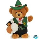 Euro Souvenirs Trachtenbär mit Krug - 25 cm - Plüschtier