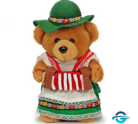 Euro Souvenirs Trachtenbärin - 25 cm - Plüschtier Euro Souvenirs Trachtenbärin - 25 cm - Plüschtier