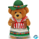 Euro Souvenirs Euro Souvenirs - Trachtenbärin - 25 cm - Plüschtier