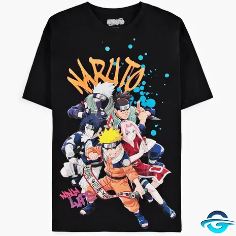 Naruto Naruto - Team - Men's Loose Fit Short Sleeved - T-Shirt