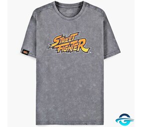 Street Fighter Street Fighter - Men's Short Sleeved - Grau - T-Shirt Street Fighter Street Fighter - Men's Short Sleeved - Grau - T-Shirt
