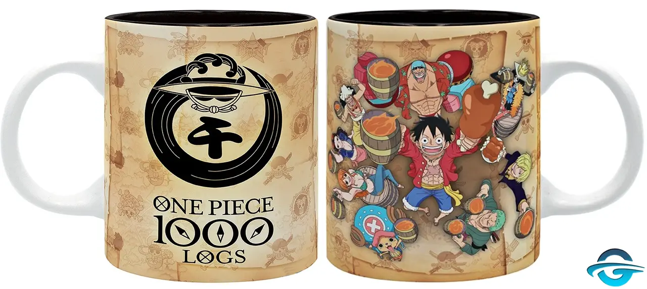 One Piece One Piece - 1000 Logs Cheers - Tasse - 320 ml One Piece One Piece - 1000 Logs Cheers - Tasse - 320 ml