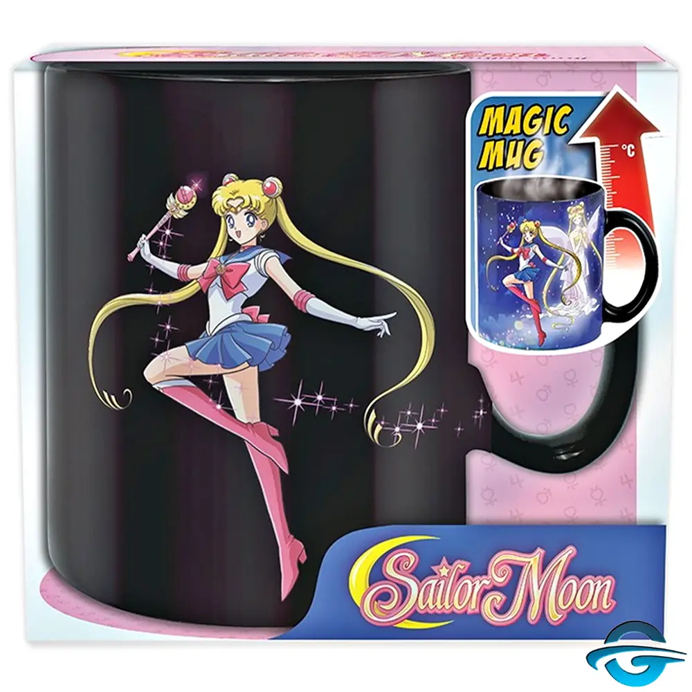 Sailor Moon Sailor Moon - King Size - Sailor & Chibi - Thermoeffekt Farbwechsel - Tasse - 460ml