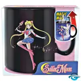 Sailor Moon Sailor Moon - King Size - Sailor & Chibi - Thermoeffekt Farbwechsel - Tasse - 460 ml