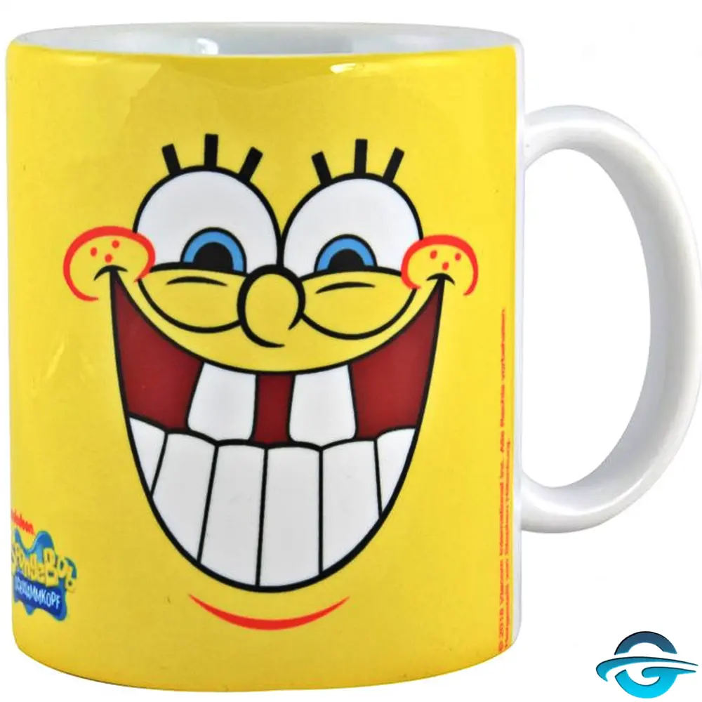 Spongebob Schwammkopf Spongebob Schwammkopf - Spongebob Face - Tasse - 320 ml