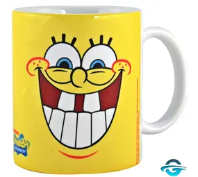 Spongebob Schwammkopf Spongebob Schwammkopf - Spongebob Face - Tasse - 320 ml