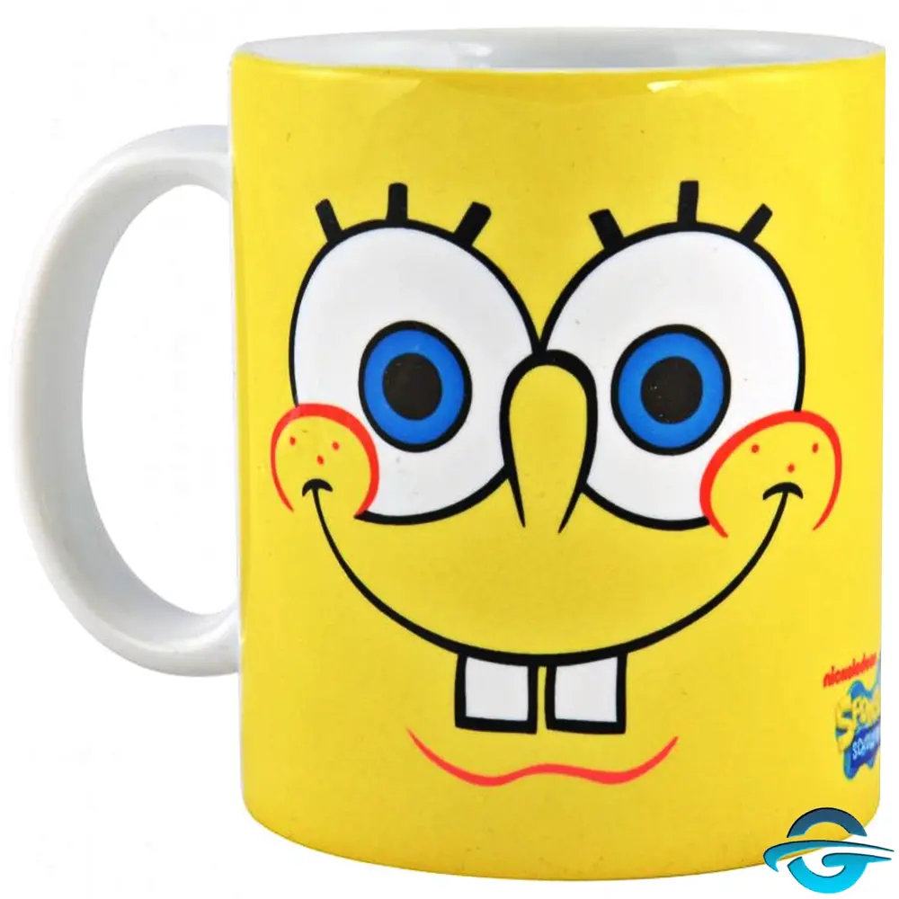 Spongebob Schwammkopf Spongebob Schwammkopf - Spongebob Face - Tasse - 320 ml