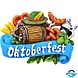 Creation Gross Creation Gross - Oktoberfest Schmankerl mit Bierfass - Blau - 3D Magnet - 5,5 x 8 cm