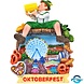 Creation Gross Creation Gross - Bayer auf Oktoberfest - Bierfass mit Wiesenblick - 3D Magnet - 7,5 cm Creation Gross Creation Gross - Bayer auf Oktoberfest - Bierfass mit Wiesenblick - 3D Magnet - 7,5 cm