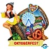 Bayerin auf Oktoberfest - Bierfass mit Wiesenblick - 3D Magnet - 7cm Bayerin auf Oktoberfest - Bierfass mit Wiesenblick - 3D Magnet - 7cm