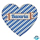 Creation Gross Creation Gross - Bayern Herz Wappen aus Leder - Magnet - 0,5 x 5 cm Creation Gross Creation Gross - Bayern Herz Wappen aus Leder - Magnet - 0,5 x 5 cm