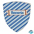 Bayern Wappen aus Leder - Magnet - 0,5 x 5 cm Bayern Wappen aus Leder - Magnet - 0,5 x 5 cm
