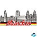 Creation Gross Creation Gross -Münchens Skyline mit Schriftzug - 3D Magnet - 9 x 4 cm Creation Gross Creation Gross -Münchens Skyline mit Schriftzug - 3D Magnet - 9 x 4 cm