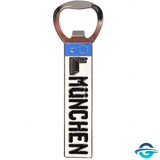 Creation Gross München Nummernschild Flaschenöffner - 3D Magnet - 11 x 3,5 cm
