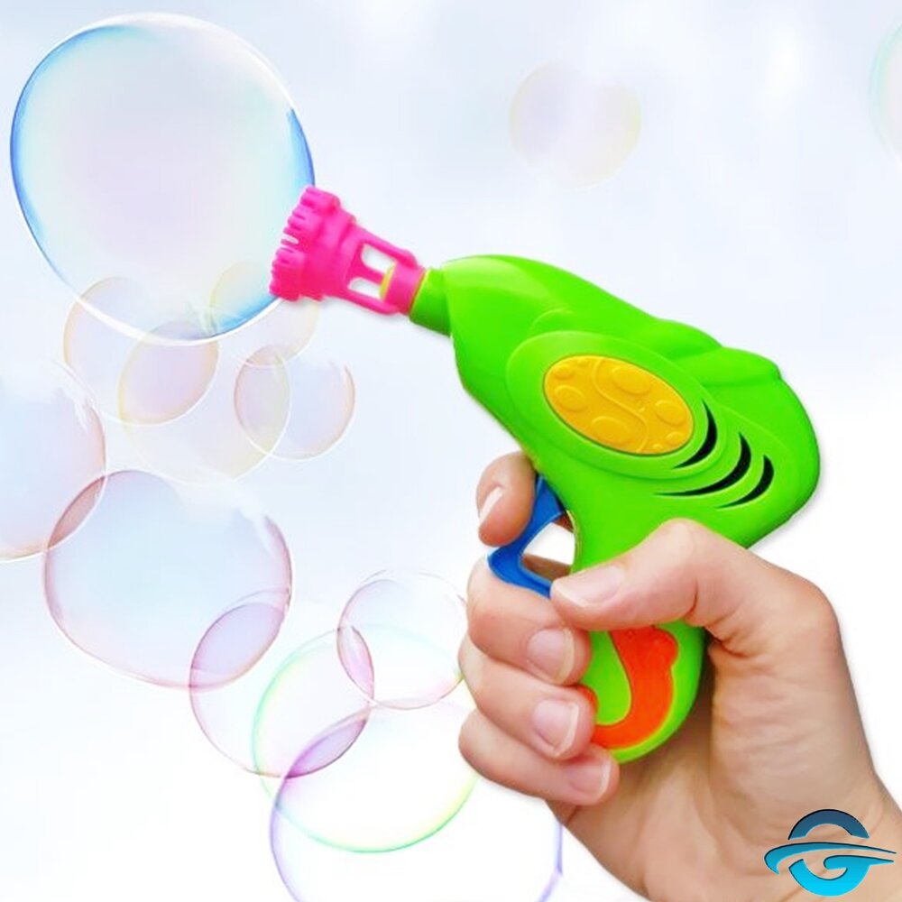 Amscan Amscan - Mini Seifenblasenpistole inkl. Seifenwasserkartusche - Batteriebetrieben - Farbe Zufall Amscan Amscan - Mini Seifenblasenpistole inkl. Seifenwasserkartusche - Batteriebetrieben - Farbe Zufall