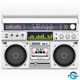Suck UK Boom Box - Metall - 3D Lunchbox / Brotzeitbox