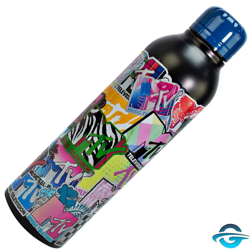MAGS Mags - MTV Music - Trinkflasche / Wasserflasche - Thermoflasche - Edelstahl - 700 ml MAGS Mags - MTV Music - Trinkflasche / Wasserflasche - Thermoflasche - Edelstahl - 700 ml