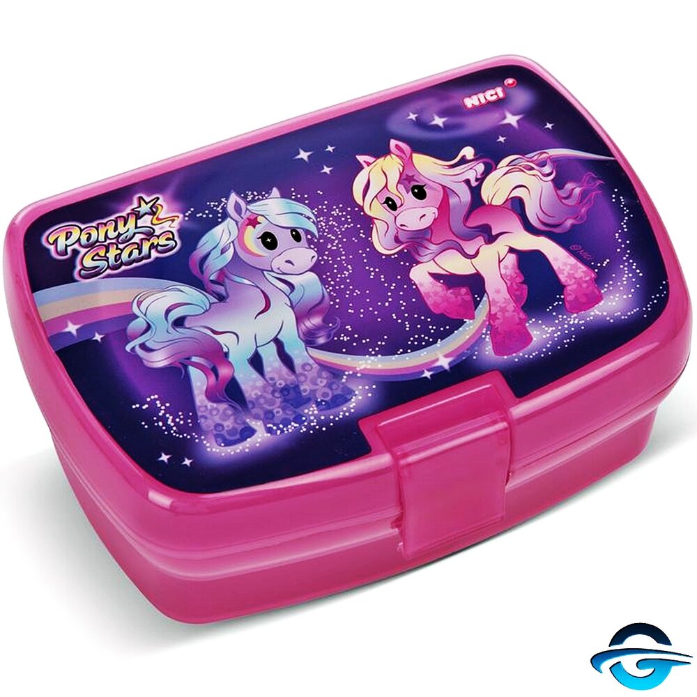 Nici Suck UK - Pony Stars - Lunchbox / Brotzeitbox Nici Suck UK - Pony Stars - Lunchbox / Brotzeitbox
