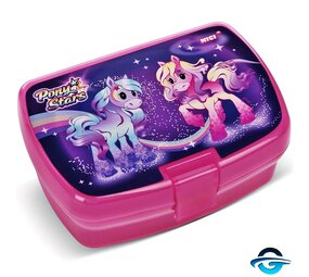 Nici Pony Stars - Lunchbox / Brotzeitbox