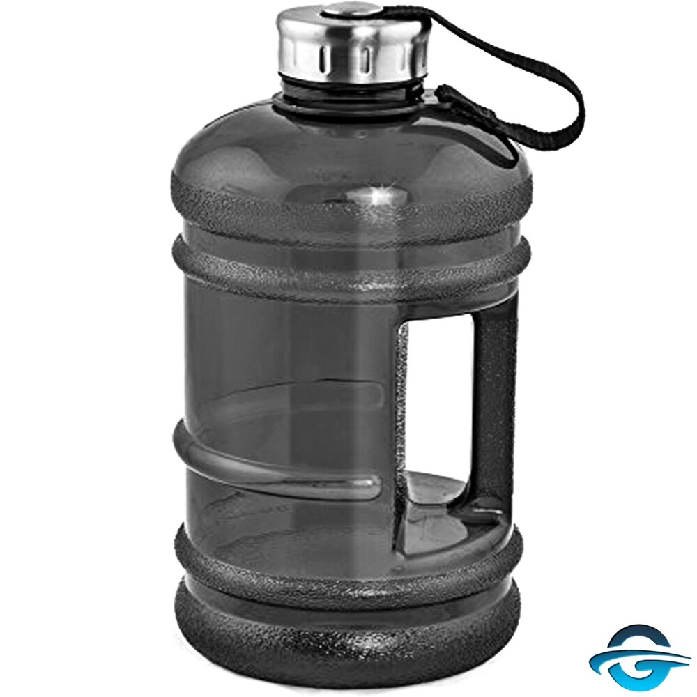 MAGS Mags - Sportflasche XXL inkl. Griff - Black - 27cm - 2200ml MAGS Mags - Sportflasche XXL inkl. Griff - Black - 27cm - 2200ml