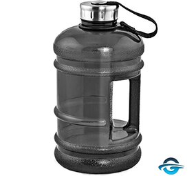 MAGS Sportflasche XXL inkl. Griff - Black - 27cm - 2200ml