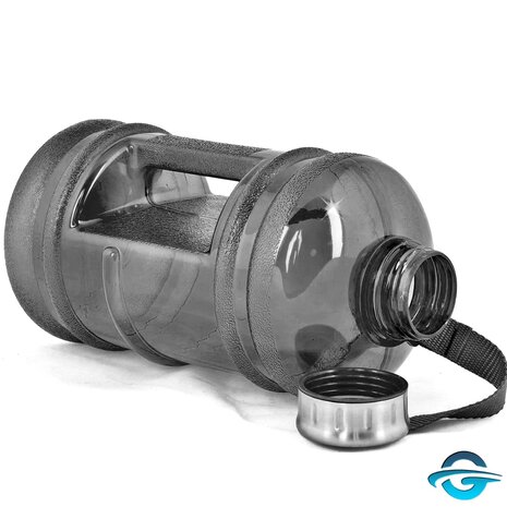 MAGS Mags - Sportflasche XXL inkl. Griff - Black - 27cm - 2200ml MAGS Mags - Sportflasche XXL inkl. Griff - Black - 27cm - 2200ml