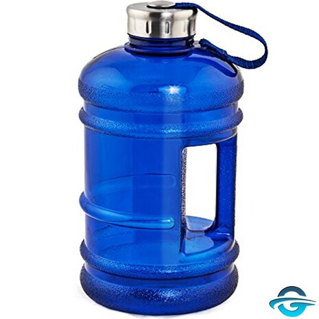 MAGS Mags - Sportflasche XXL inkl. Griff - Blue - 27cm - 2200ml MAGS Mags - Sportflasche XXL inkl. Griff - Blue - 27cm - 2200ml