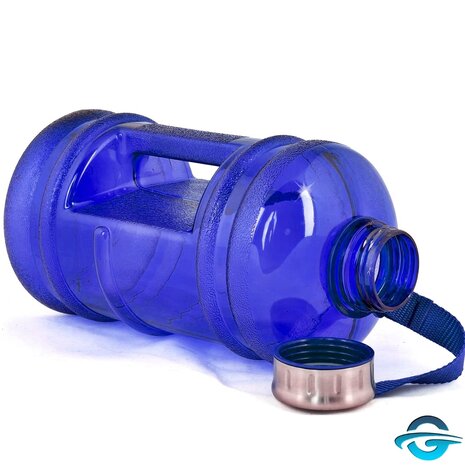 MAGS Mags - Sportflasche XXL inkl. Griff - Blue - 27cm - 2200ml MAGS Mags - Sportflasche XXL inkl. Griff - Blue - 27cm - 2200ml